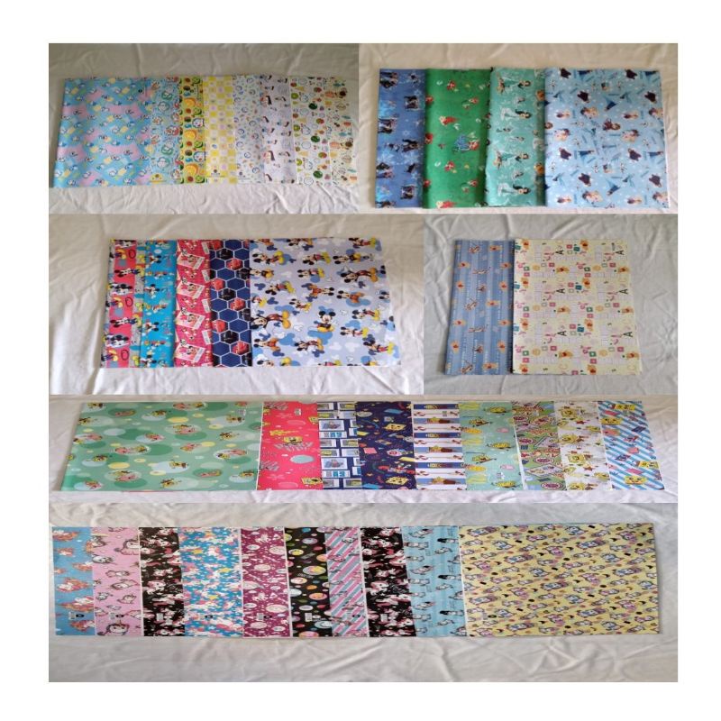

DREAMTOYS96 Kertas Kado Pembungkus Kado 50x55 cm 2 Pcs