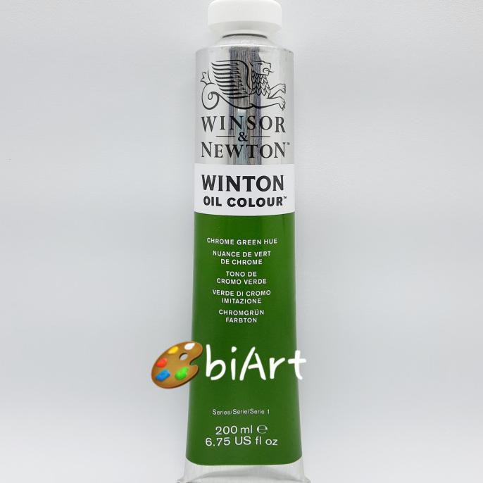 

TERLARIS CAT MINYAK WINTON OIL COLOUR 200 ML CHROME GREEN HUE WINSOR & NEWTON PERALATAN MELUKIS ART