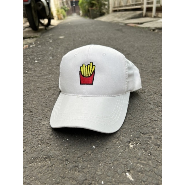 Topi baseball kaktus cream-Kentang putih tulang