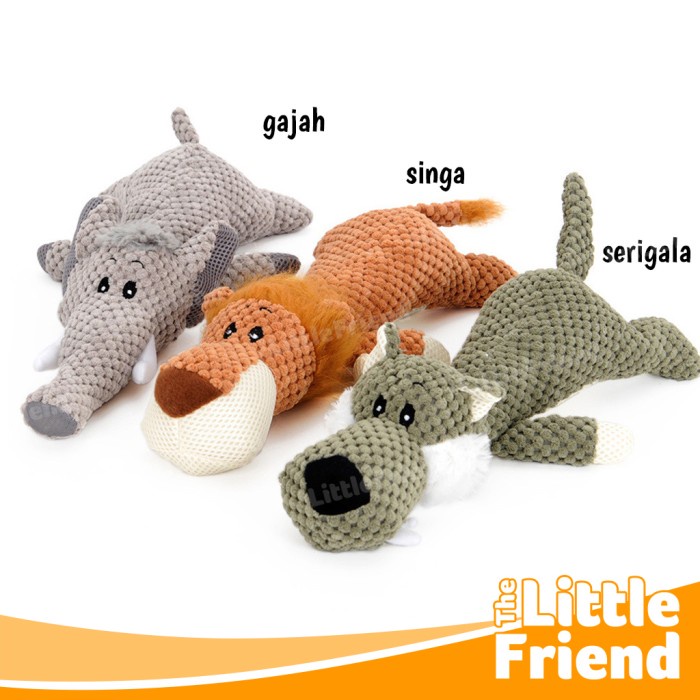 Mainan Anjing Kucing Boneka Voice Interactive Plush Pet Dog Cat Toys