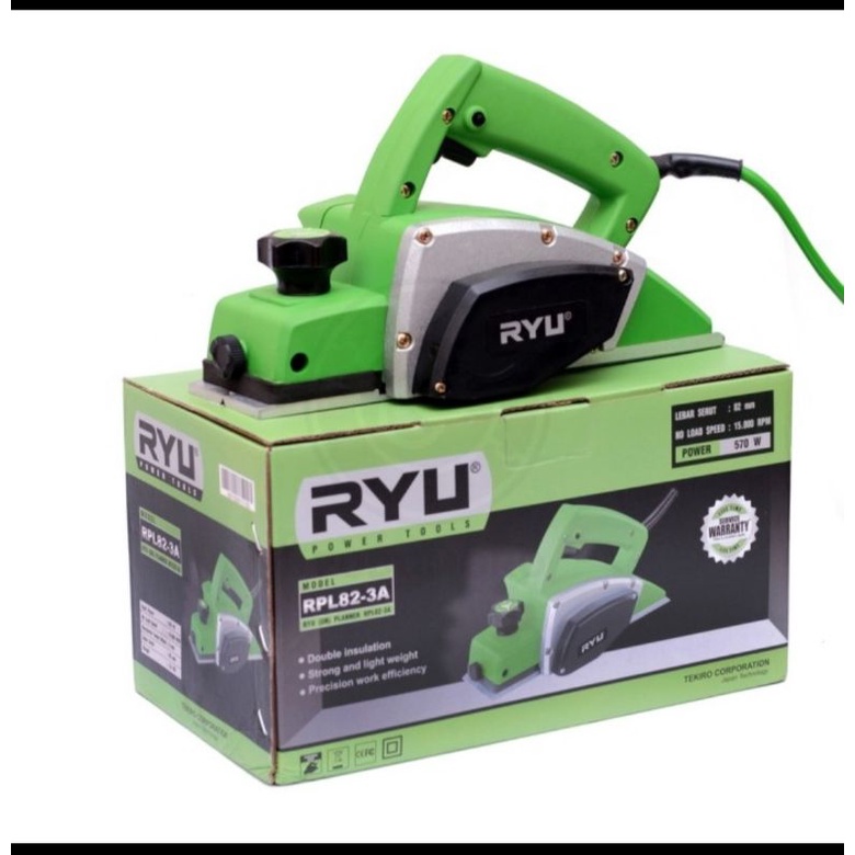 RYU PLANNER RPL 82-3A MESIN SERUT KAYU SUGU/KETAM KAYU RYU