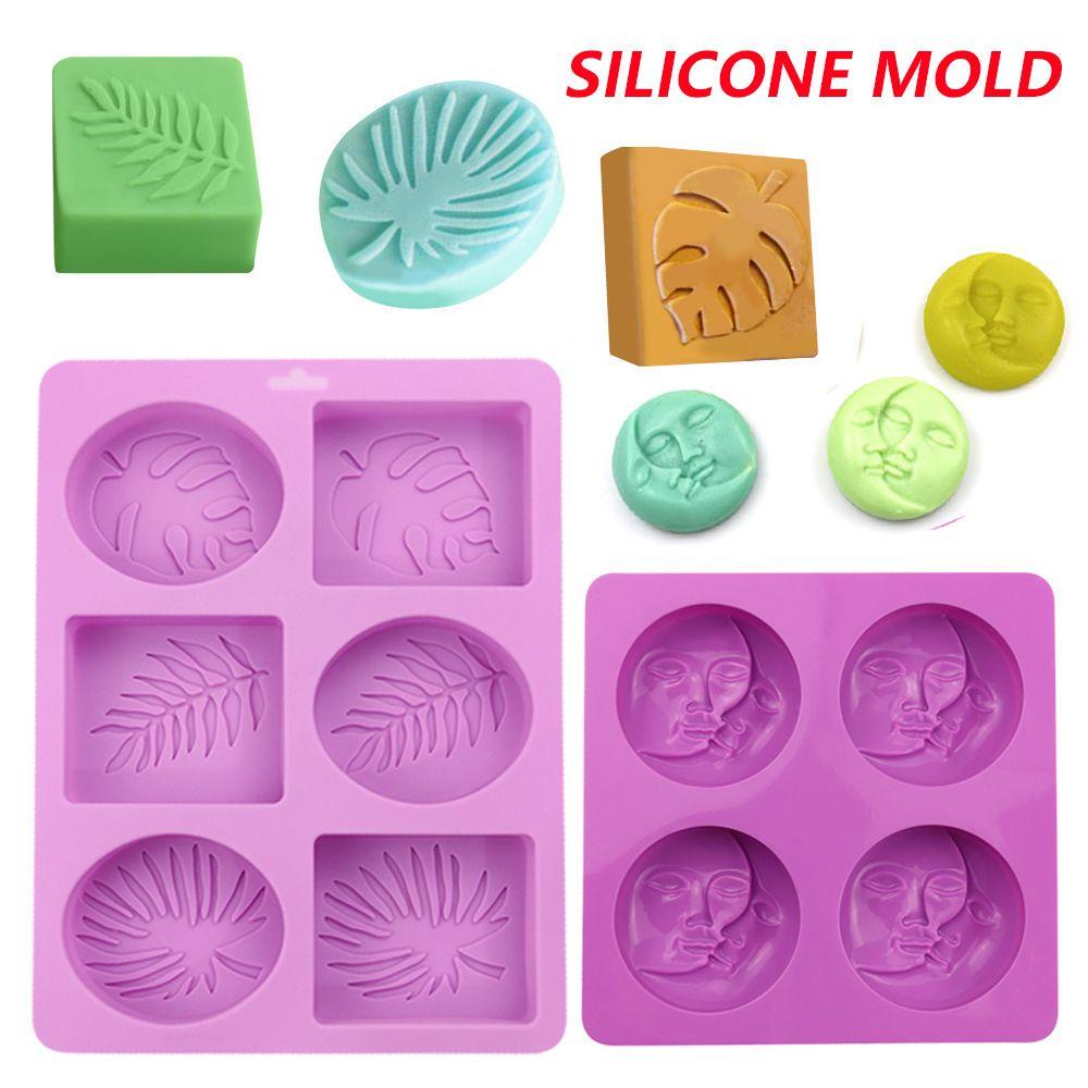 Chookyy Cetakan Sabun4/6 Rongga Clay Tools DIY Craft Handmade Kue Resin Molds