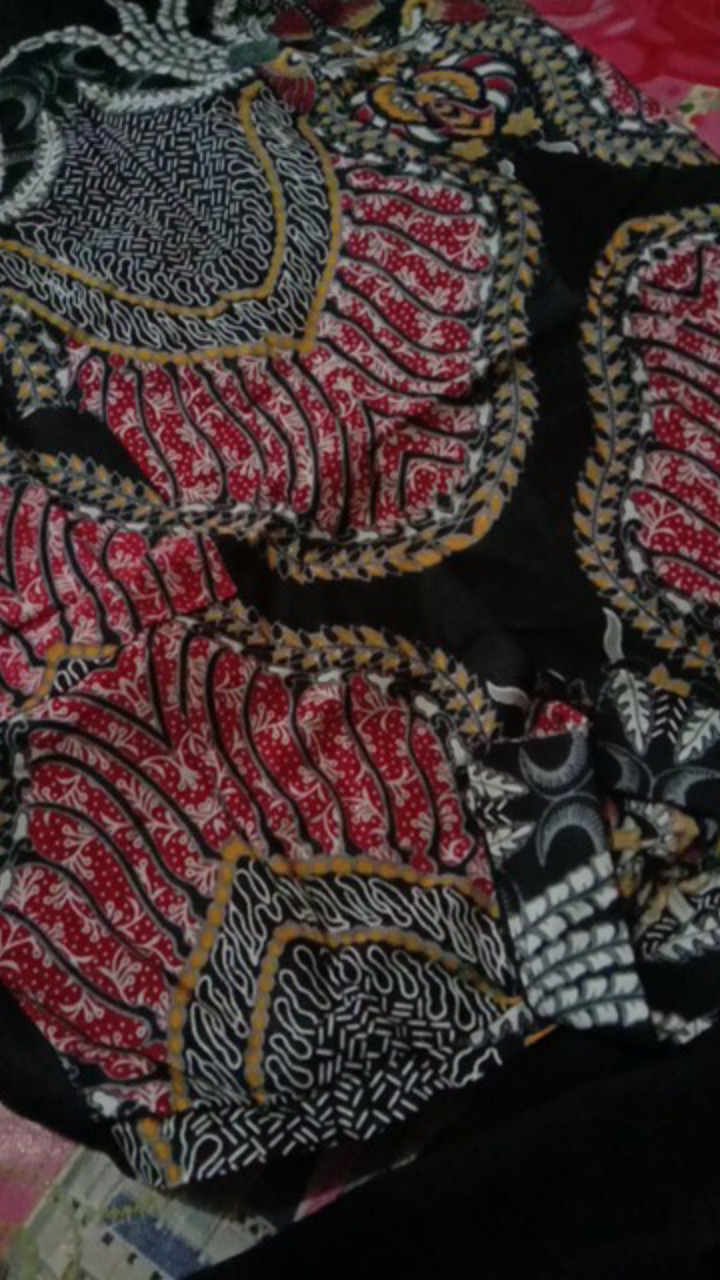 Maura Couple - Sania Ruffle Batik Couple Ori Ndoro Jowi Garansi Termurah Shopee - Batik Modern Solo