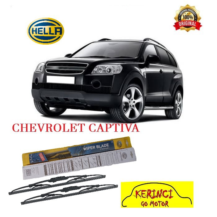 WIPER CHEVROLET CAPTIVA HELLA PREMIUM 24&quot; &amp; 16&quot; - WIPER HELLA SET