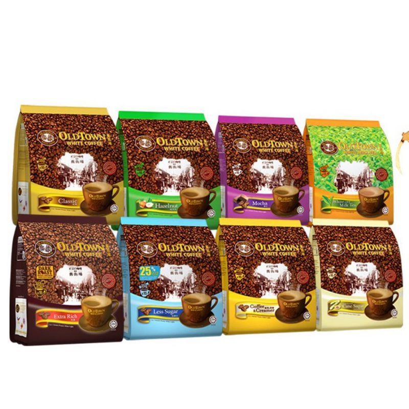 

‼️CLOSED PO‼️ KOPI OLDTOWN MALAYSIA / OLDTOWN WHITE COFFEE ALL VARIAN / HAZELNUT, COFFEE AND CREAM, EXTRA RICH, CANE SUGAR, MILK TEA