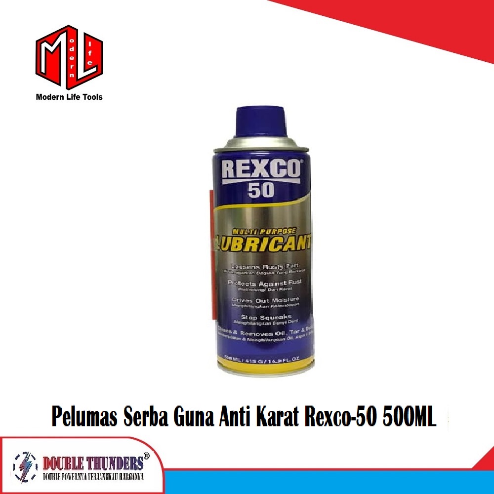 Rexco 50 Pelumas Serba Guna / Anti Karat MULTI LUBRICANT PURPOSE 500ml