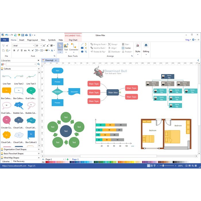 [FULL VERSION] Edraw Max 9 Diagram Chart Graph - GARANSI AKTIVASI