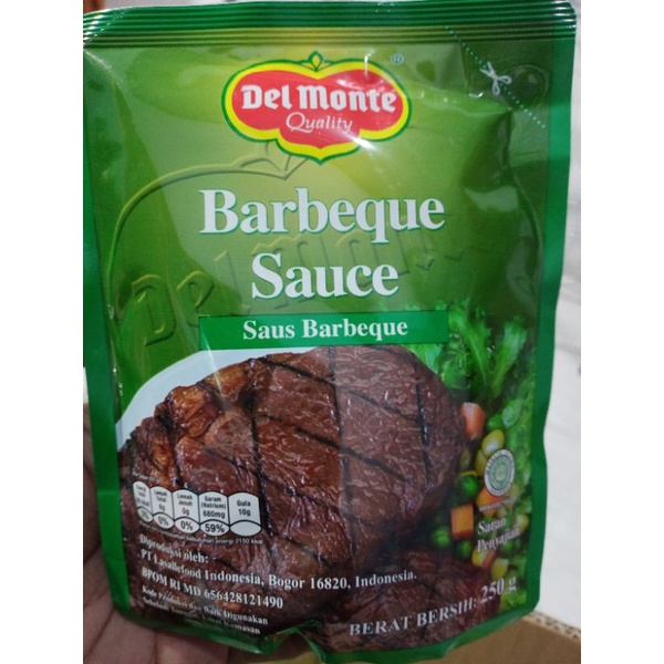 

Del Monte BBQ Saus 200 gram