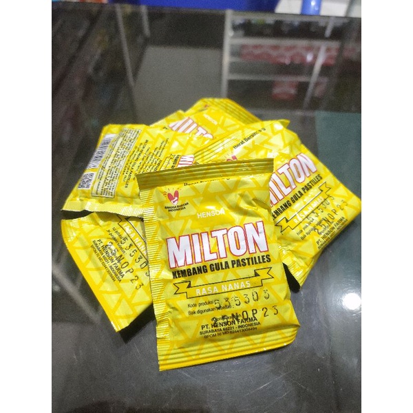 PERMEN MILTON kembang gula 1 sachet