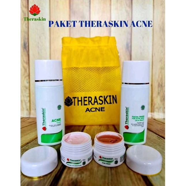 THERASKIN ACNE WHITENING/Paket Acne whitening THERASKIN