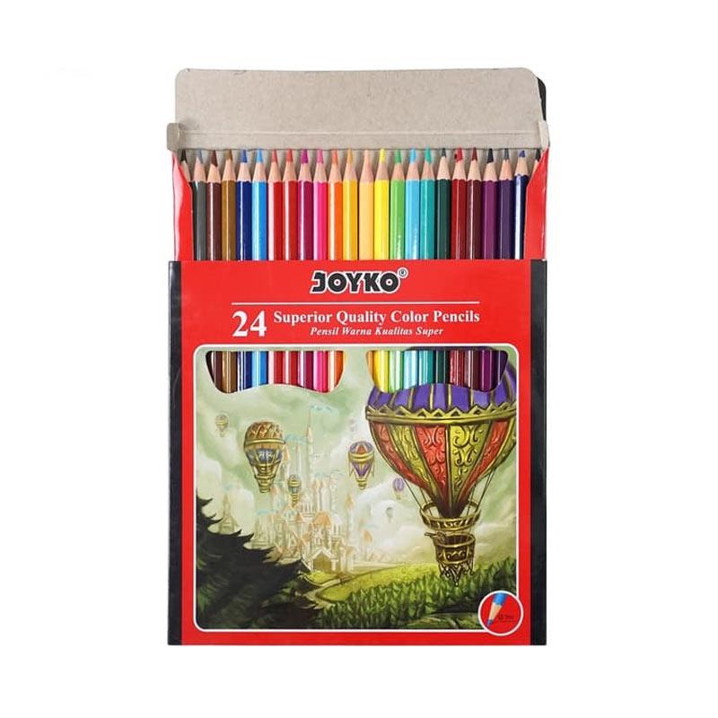 Pensil Warna / Pensil Gambar Joyko 24 Warna