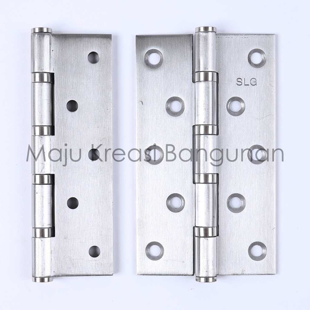 Engsel Tebal Merk SLG 5&quot; Stainless Steel Pintu Jendela 5 Inch Inci 5Inch 5Inci Kuat