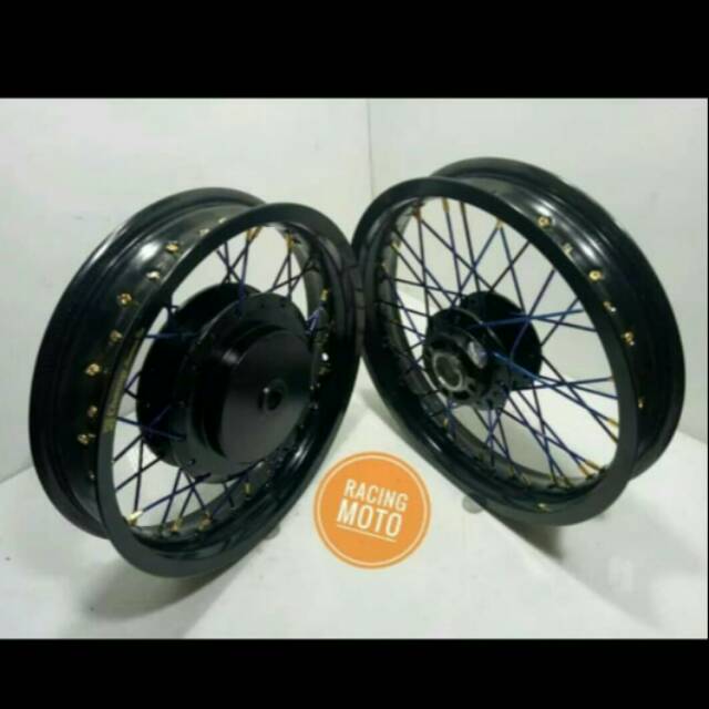 PAKET VELG SUZUKI SPIN VELG RING 14X215-250 PLUS STEL VELG