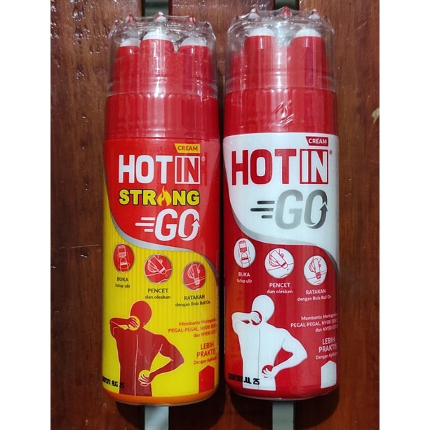 Hotin Go Cream 100 Gram / Hotin Go Original / Hotin Go Strong / Cream Nyeri Otot / Nyeri Sendi