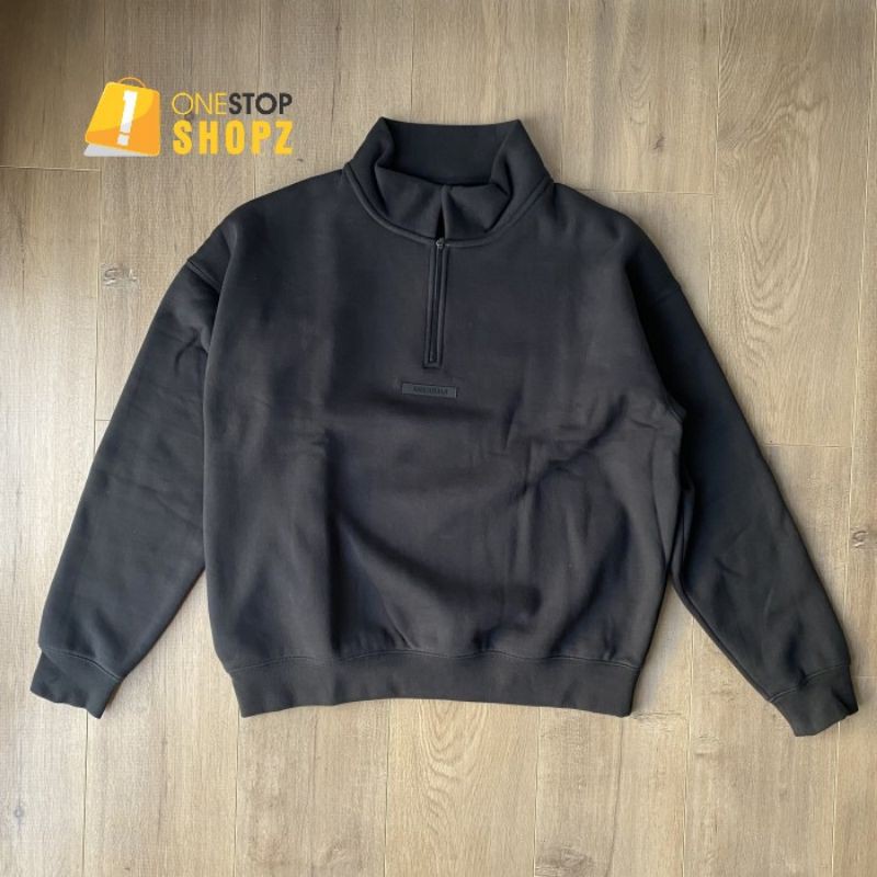 half zipped sweatshirt