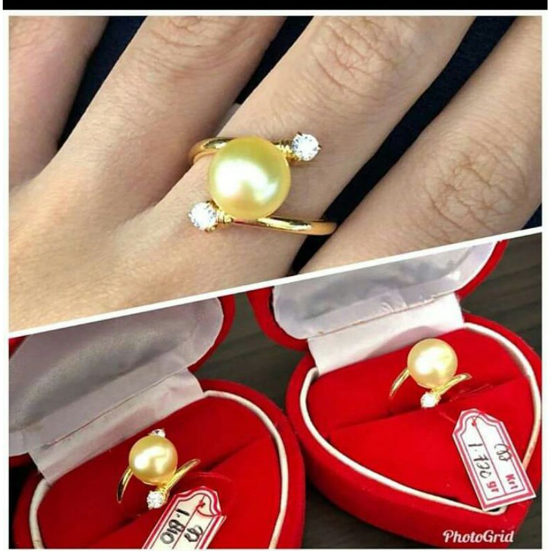 Cincin Emas Mutiara Laut
