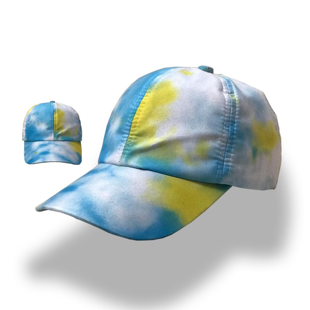 Topi Baseball Anak Motif Tie Dye