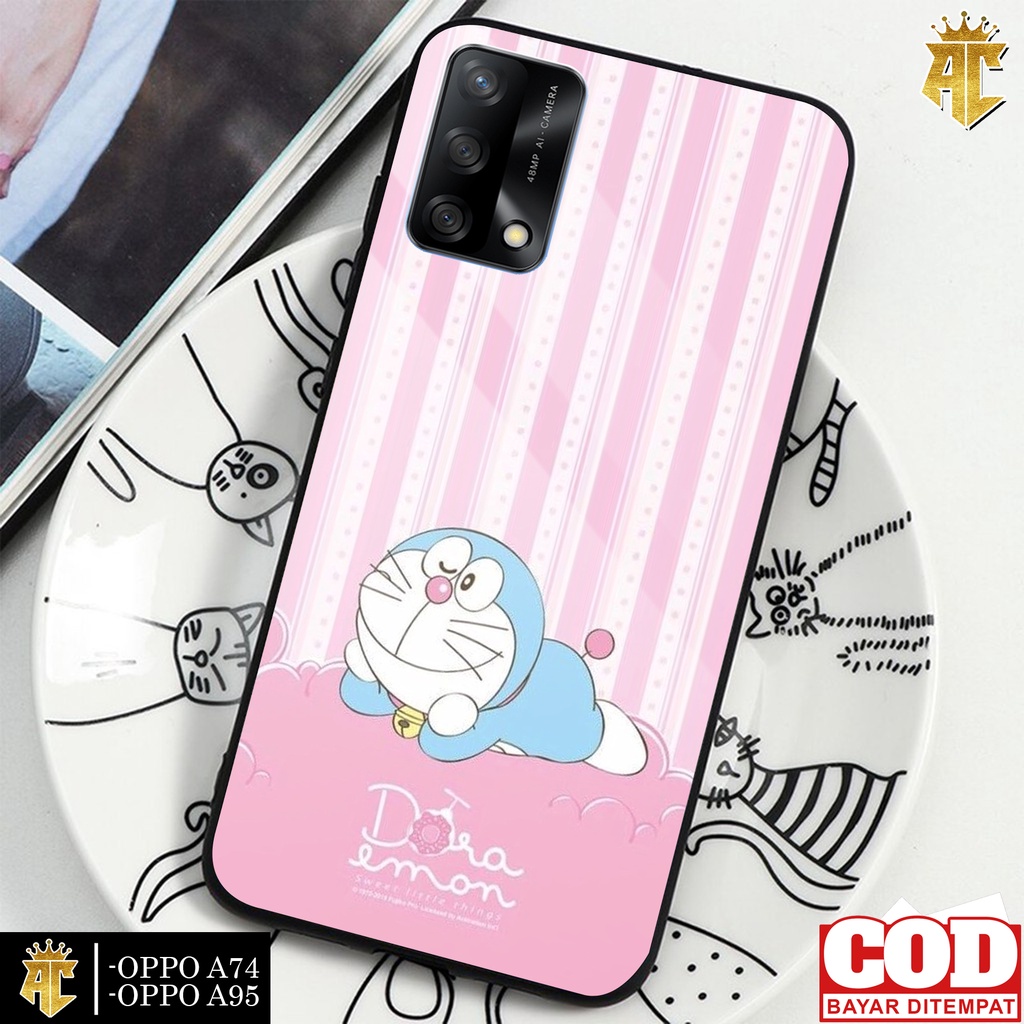 Case OPPO A74/OPPO A95 - Casing OPPO A74/OPPO A95  Terbaru 2021 AERO CASE [ DRMN ] Silikon OPPO A74/