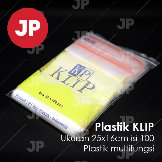 Plastik Klip Uk 16x25 isi 100