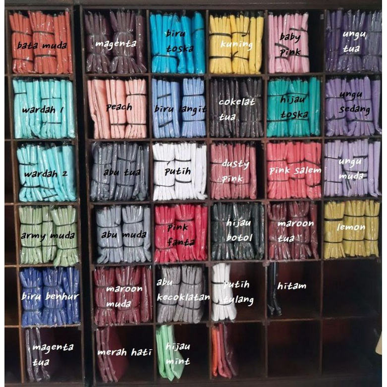 bahan Kain batik doby fesion polos /bahan kain premium doby polos premium/kain doby 2 m