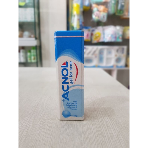 Acnol Gel For Acne 10gr/ Jerawat/ Merawat Kulit Berjerawat