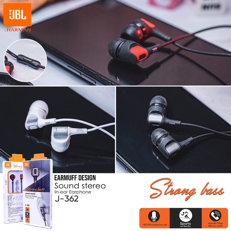 Headset JBL J362 Premium Import HF JBL Suara Bagus