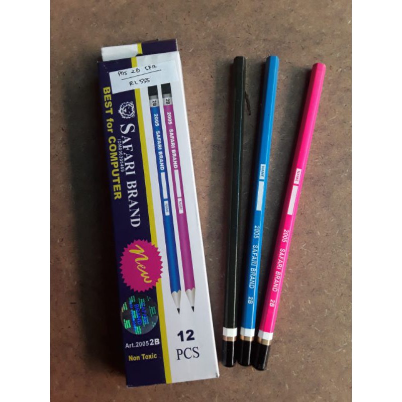 

pencil safari brand 2B