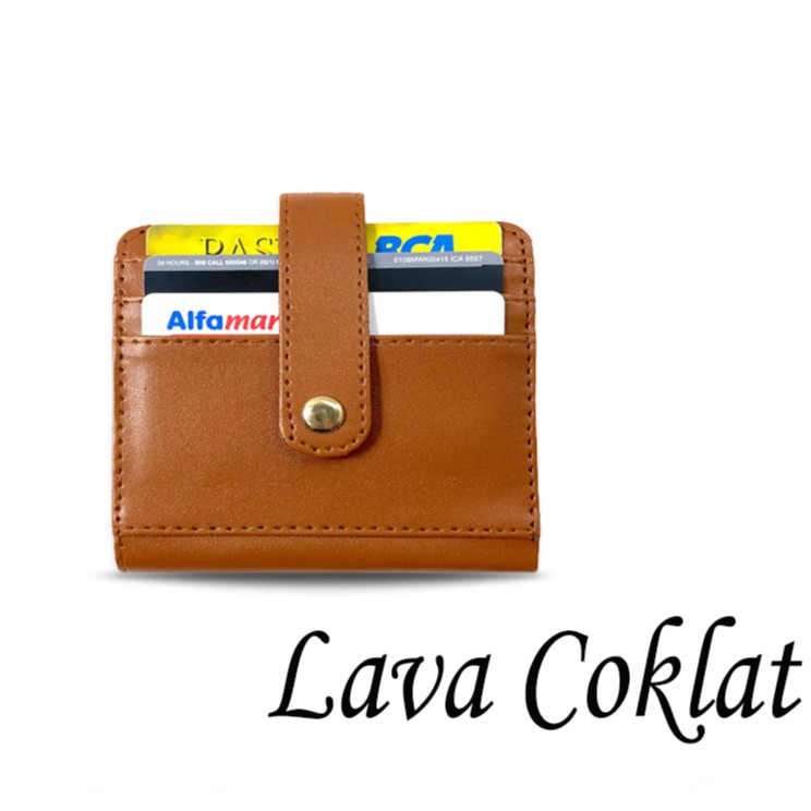 MEIMEISHOP LAVA CARD HOLDER WOMEN GIRLS CREDIT CARD HOLDER MINI WALLET LOKAL BATAM