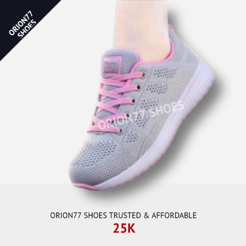 sepatu kets wanita sepatu senam sepatu lari sepatu olahraga wanita harga promo-2
