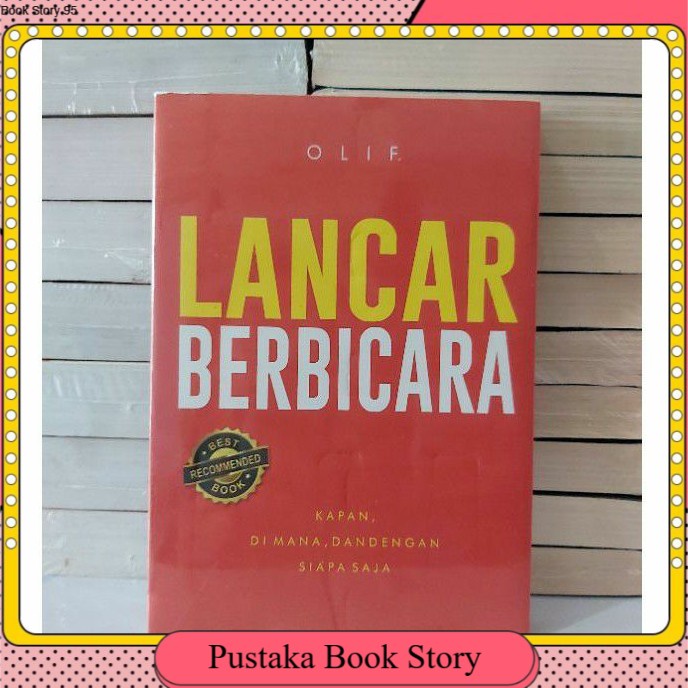 

Buku Motivasi LANCAR BERBICARA BY OLIF