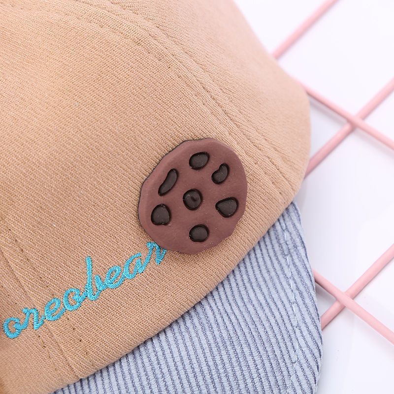 Topi baseball bayi bear cookies boneka beruang fashion baby