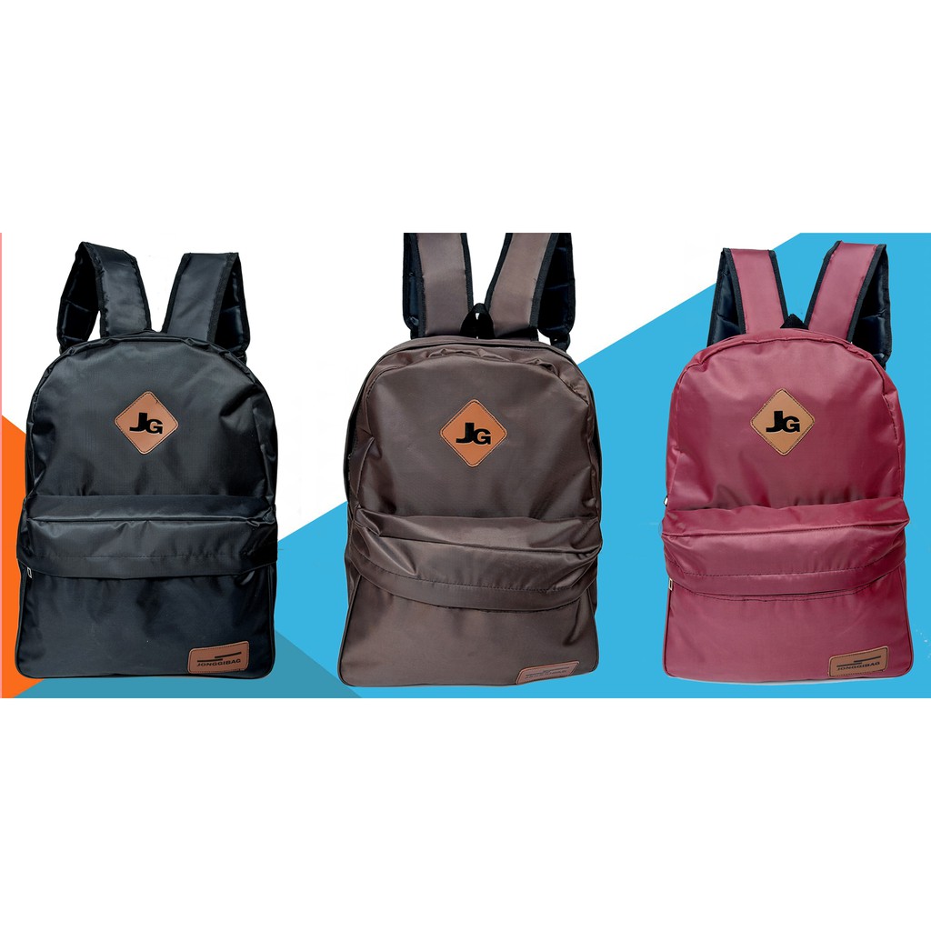 Backpack style tas sekolah ransel clasic Jonggi