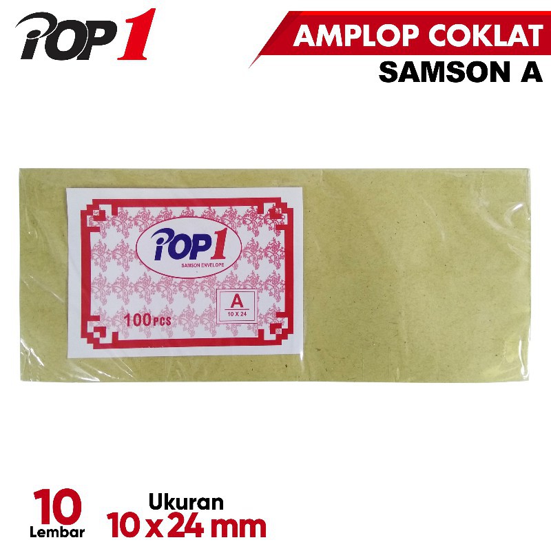 

[PAK] SUPER POP1 SAM A (10X24) AMPLOP SURAT ENVELOPE*