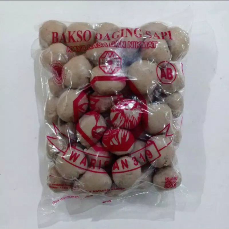 

bakso sapi warisan Ab 319 isi 50pcs