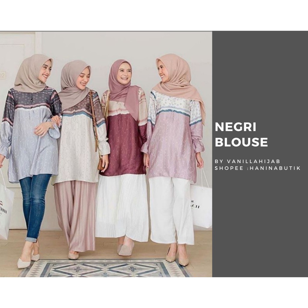 Negri Blouse by VanillaHijab