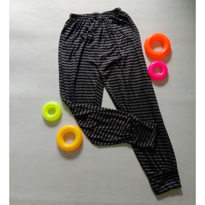 Celana/celamis panjang alladin salur dewasa