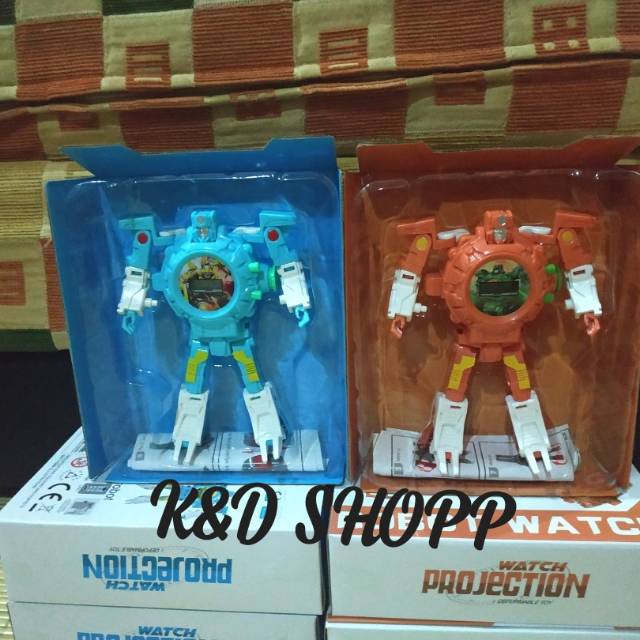JAM TANGAN ANAK-JAM TANGAN ROBOT-ROBOT WATCH-JAM PROJEKTOR ANAK