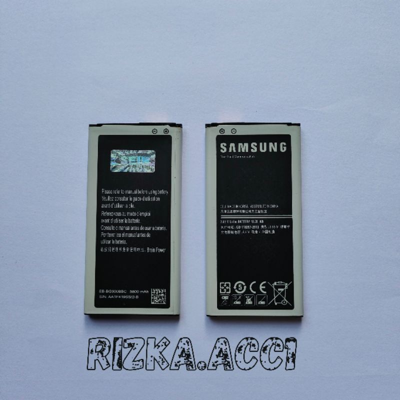 Baterai Batre Hp Samsung Galaxy S5 G900 i9600 G900F EB-BG900BBC Battery Batrai Hp