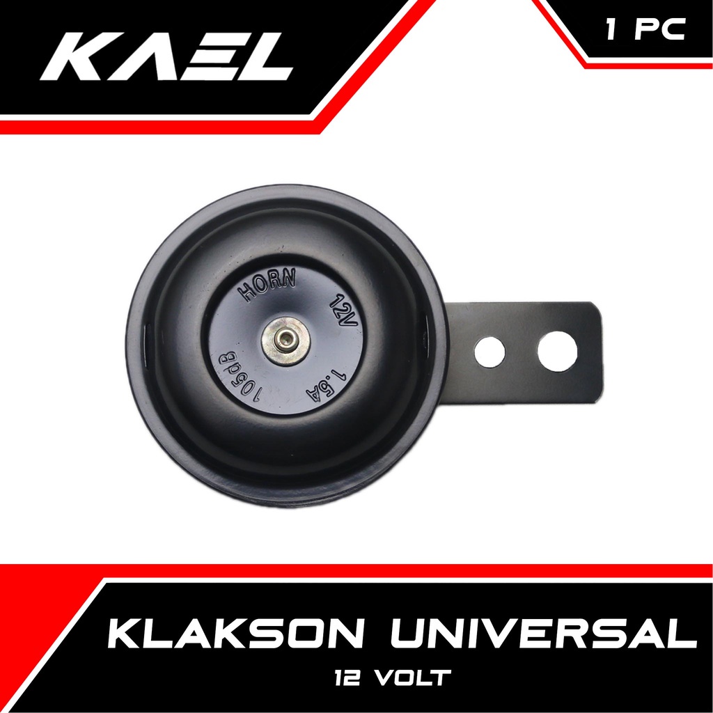 Klakson 12V Motor Bebek-Matic-Sport &amp; Mobil Horn-Kelakson Standar 12 Volt Honda-Yamaha-Suzuki Beat-FI-eSP &amp; Vario 125-150 LED &amp; Scoopy &amp; Spacy &amp; Mio