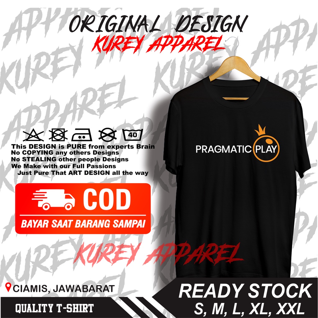KAOS BAJU PRAGMATIC PLAY TERLARIS KAOS PRAGMATIC PLAY - KUREY APPAREL