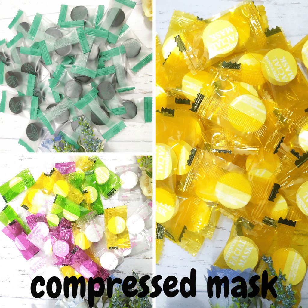 COMPRESSED MASK | COMPRESSED PAPER MASK SHEET | TABLET MASK