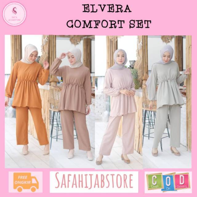 (BISA COD) ELVERA COMFORT SET