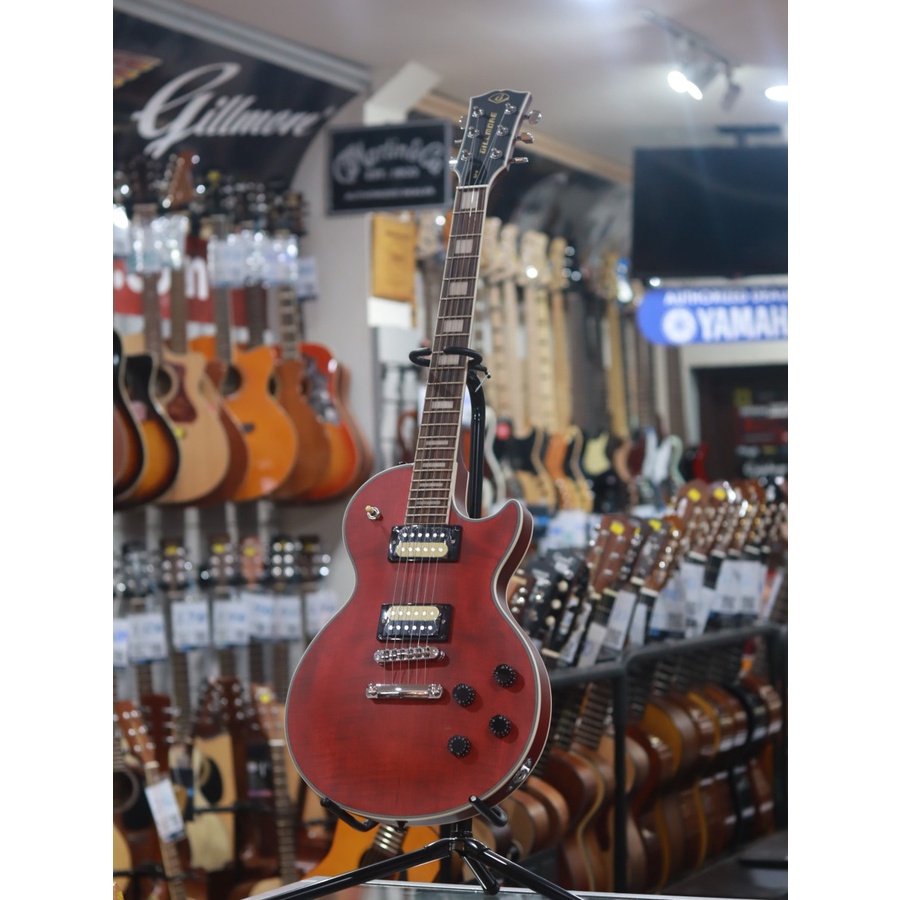 Gillmore GLP02DX RD - Gitar Lespaul GLP-02-RD Red Les Paul