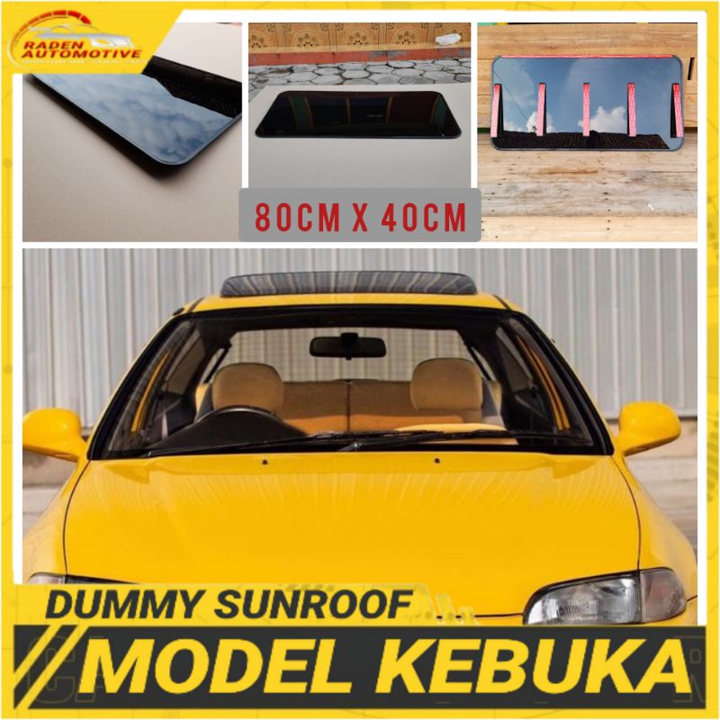 Sunroof Variasi Model Buka Dummy Sunroof Model Kebuka 80cm x 40cm