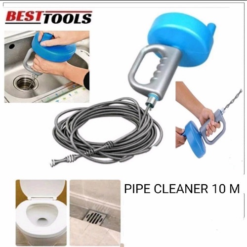 MURAH Pipe Cleaner 10 Meter Pembersih Saluran Air Pipa Kamar Mandi Mampet Tersumbat Panjang 10m dan Drain Pipe Cleaner kawat pembersih