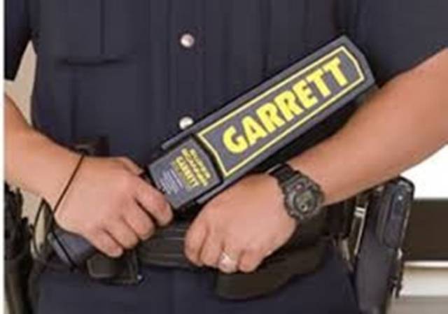 METAL DETECTOR GARRETT P468 ALAT PENDETEKSI LOGAM AMAN GARRET IMPORT / Garrett Metal Detector