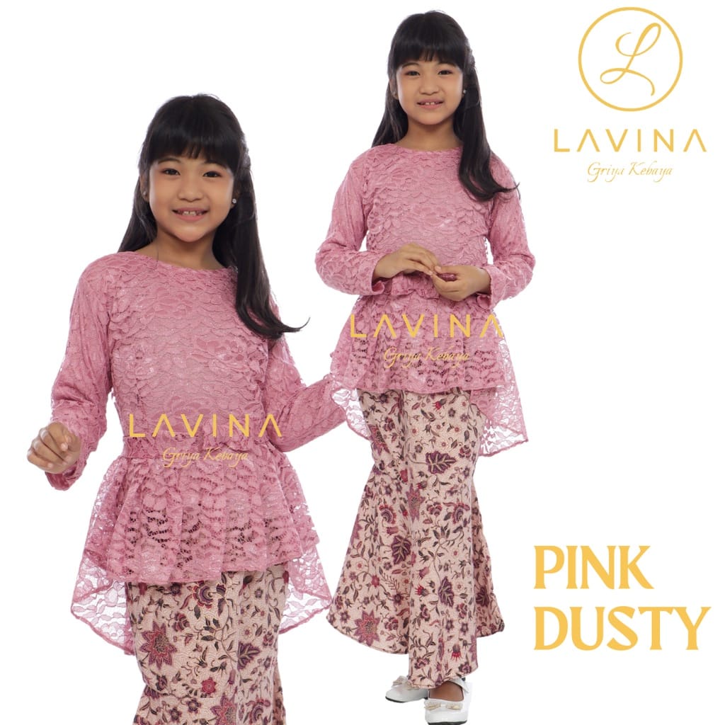 2PROMO TERMURAH SETELAN KEBAYA ANAK / BAJU KEBAYA PESTA ANAK /KEBAYA ANAK PEREMPUAN MODERN / KEBAYA 