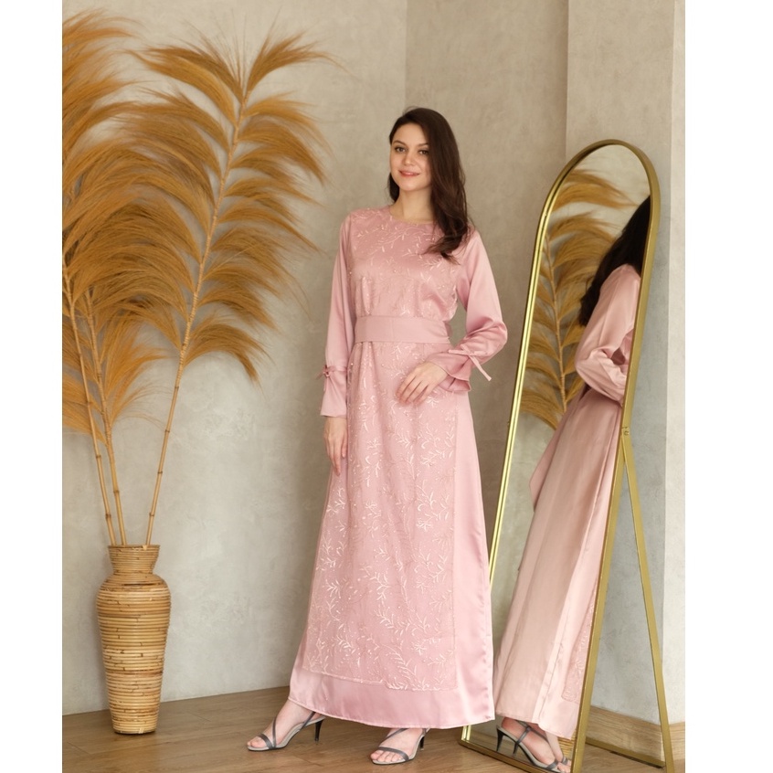 Amal Kaftan Dress Pakaian Lebaran Idul Fitri Wanita