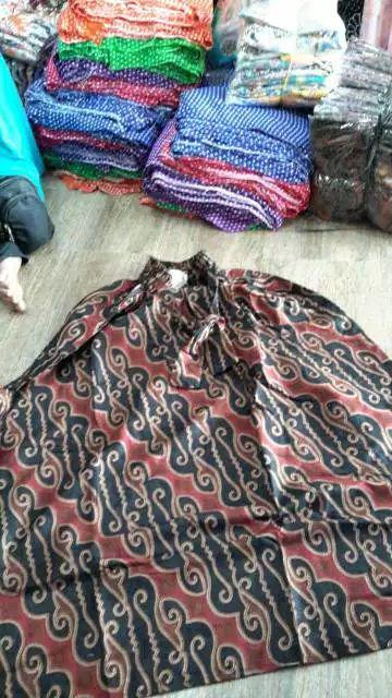 Rok Klok Jumbo Payung Panjang Batik