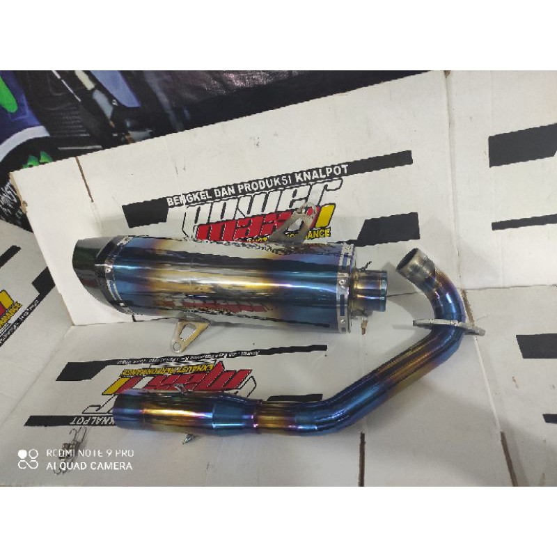knalpot racing xmax akrapovic